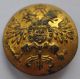 1900s Imperial Russia Army Uniform Gold Gilded Button Kopeikin St.  Petersburg Buttons photo 1