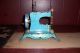 Antique Vintage Pre Wwii Toy Sewing Machine With Folk Art Type Paint Sewing Machines photo 2