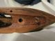 2 Antique Vtg Wood Loom Long Boat Shuttle Tool Bobbin Bsb Wrkshop Watson William Tools, Scissors & Measures photo 11