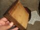 Antique Ca 1840 Wooden Sewing Box - Just. . . Baskets & Boxes photo 9