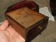 Antique Ca 1840 Wooden Sewing Box - Just. . . Baskets & Boxes photo 7