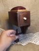 Antique Early 1800 Wooden Sewing Box Needle Pin Cushion - Just. . . Baskets & Boxes photo 1