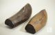 Pair 18th C.  Dutch Carved Wood Clog Forms Other photo 1