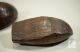 Pair 18th C.  Dutch Carved Wood Clog Forms Other photo 4