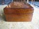 Antique English Rosewood Inlaid Sewing Box Boxes photo 2