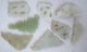 8 Assorted Antique Chinese Celadon Green Or White Jade Hand Carved Appliques Necklaces & Pendants photo 2