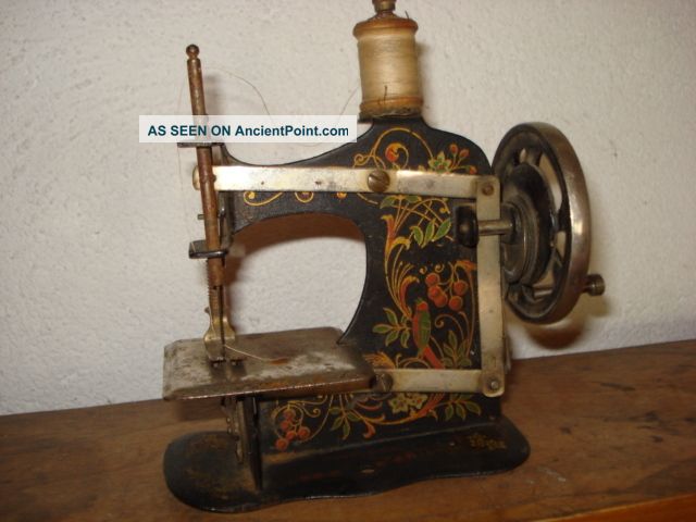 Antique 19c Germany Toy Shewing Machine Rare Sewing Machines photo