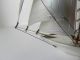 Finest Masterly Hand Crafted Large Sterling Silver Yacht Ship 210 Gr 7.  4 Oz Nr Other photo 11