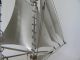 Finest Masterly Hand Crafted Large Sterling Silver Yacht Ship 210 Gr 7.  4 Oz Nr Other photo 8