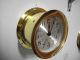 Vintage Seth Thomas Marine Brass Ships Bell Clock Strong Running Clock Clocks photo 8