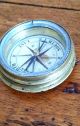 Civil War Era Brass Pocket Compass Compasses photo 3