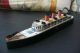 Queen Mary Cruise Liner Model - Wood And Tin - Plate Model Ships photo 4