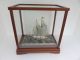 Finest Signed Japanese Hand Made Sterling Silver 960 2 Masted Model Ship By Seki Other photo 2