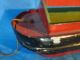 Vintage Toy Boat English River Boat And Barge 1930 ' S Solid Wood/metal 60 