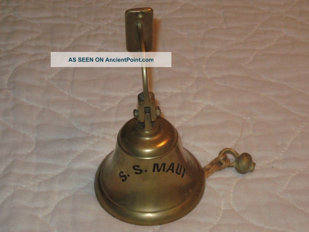 Decorative Nautical Brass Ships Bell 4 