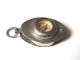 Vintage German Combination Compass & Magnifying Glass Pendant Fob Testrite Compasses photo 1