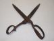 Antique Hand Forged? Steel Nautical Old Sail Making Sheers Scissors Unmarked Nr Other photo 5