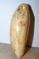 Scrimshaw Replica Whale Tooth Admiral Howe & The Brunswick Handsome Tooth Scrimshaws photo 3