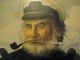 Antique Nautical Painting,  Ship & Captain By: Scott Myers Other photo 2