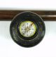 Antique Captain ' S Cane W/ Compass Walking Stick Brass Head W/ Hidden Storage Nm Compasses photo 4