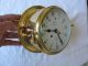 Vintage Ships Clock Schatz Royal Mariner. . . .  Excellent Working Condition Clocks photo 7
