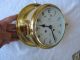 Vintage Ships Clock Schatz Royal Mariner. . . .  Excellent Working Condition Clocks photo 8