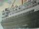 Fred Pansing Lithograph Rms Lusitania Ship White Star Lines Adv.  Poster Other photo 5
