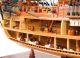 Hms Bark Endeavour Cutaway Wooden Tall Ship Model 37 