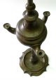 Antique Brass Whale Oil Tall Lamp - Patina - Circa 1850 ' S Lamps photo 1