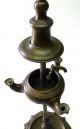 Antique Brass Whale Oil Tall Lamp - Patina - Circa 1850 ' S Lamps photo 4