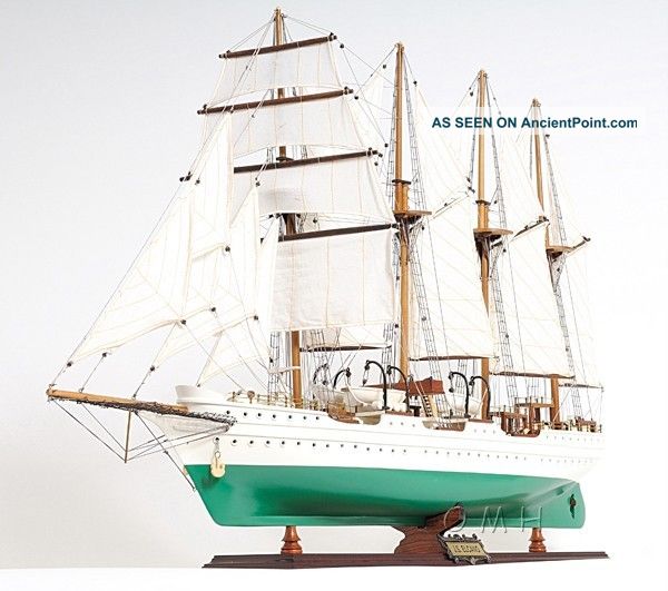 Spanish Navy Js Elcano Wood Model Latina Ship 37 