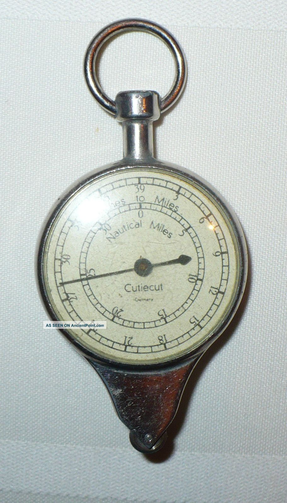 Antique German Made Compass Nautical Miles Measurer Cutiecut Maritime Boating Compasses photo