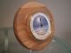 Rare Crab Apple Wood Turned Wall Tide Clock Other photo 2