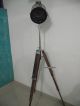 New X Large Searchlight Lamp With Natural Wood Stand,  Home Decor Lamps & Lighting photo 4