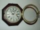Antique Working 1840 ' S Daniel Pratt Rosewood Maritime Ship Clock; Reading,  Mass Clocks photo 6