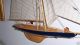 1901 Columbia Sailboat Model Hand Made Vintage Classic Model Ships photo 2