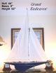1901 Columbia Sailboat Model Hand Made Vintage Classic Model Ships photo 7