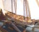 Pirate Ship Black Pearl Minor Repair Fix Free Shiping Model Ships photo 3