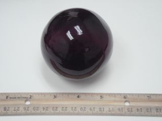 Reproduction Purple Glass Float Fishing Ball 3 