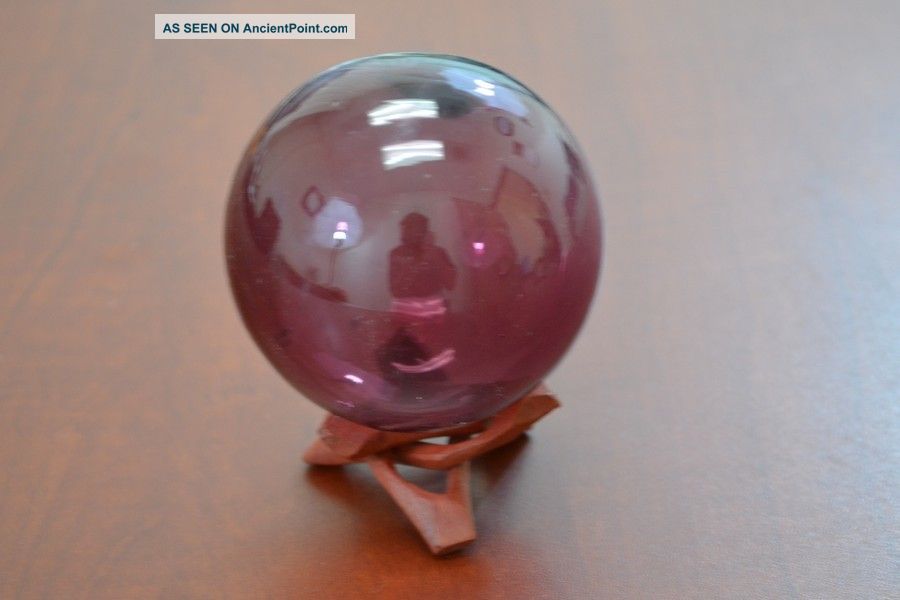 Reproduction Purple Glass Float Fishing Ball 3 