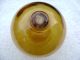 Rare Gold 4+1/2 Inch Tall Northwest Glass Company Glass Float Ball (294) Fishing Nets & Floats photo 1
