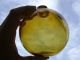 Rare Gold 4+1/2 Inch Tall Northwest Glass Company Glass Float Ball (294) Fishing Nets & Floats photo 5