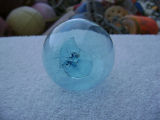 (274) 2.  30 Inch Japanese Curio Glass Float Ball Buoy photo
