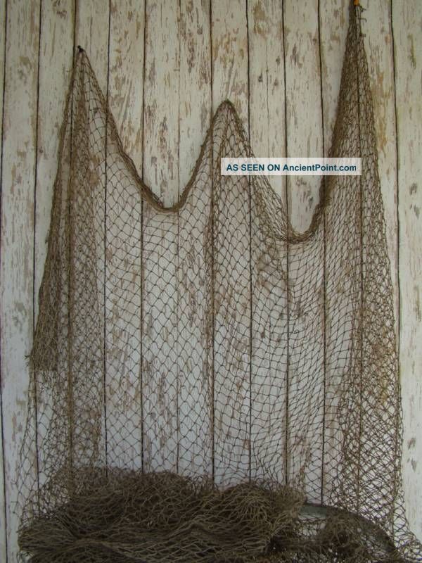 Authentic Nylon Fishing Net 5 ' X10 ' Fish Netting Fishing Nets & Floats photo