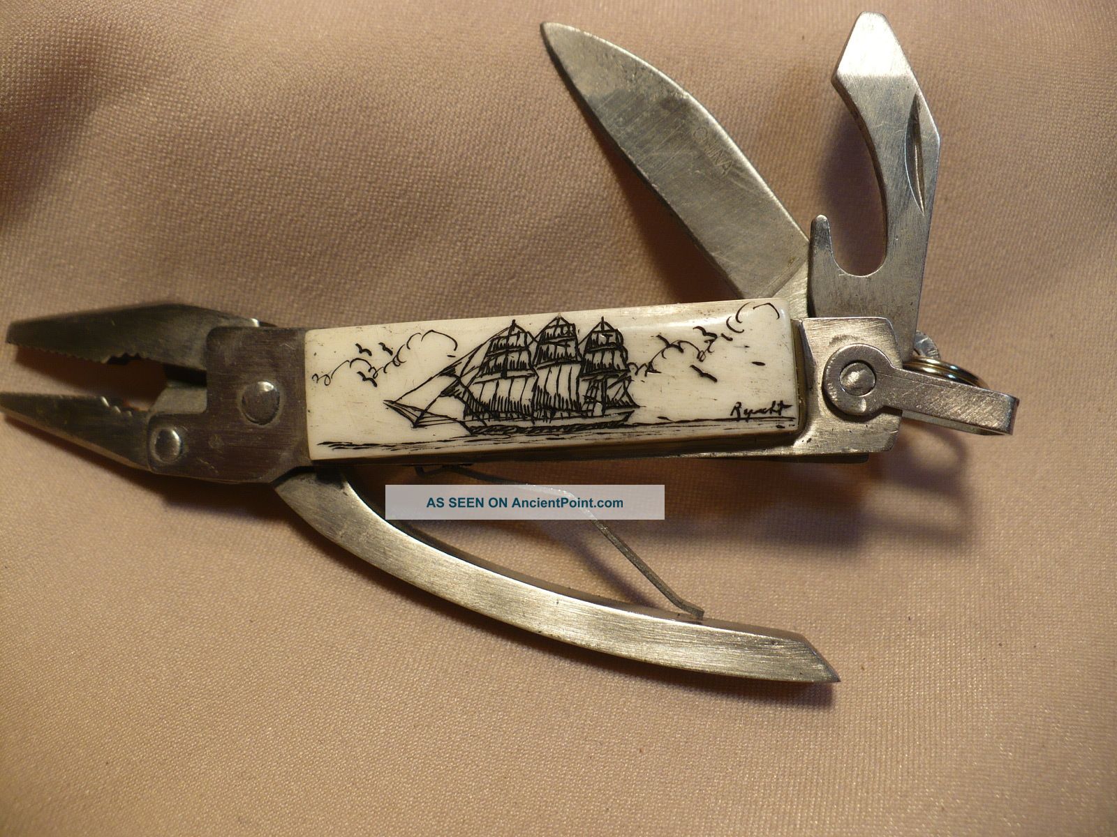 Scrimshaw Mini Mechanic Multi Tool Side Ship Scrimshaws photo