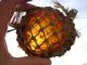 Rare Smallest Nw Glass Float Amber Ball 187 Fishing Nets & Floats photo 2