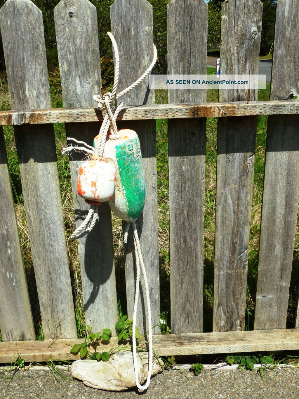 Beachcombed Authentic Crab Float Buoy Bouy Lobster Fish Fishing Net Shrimp 2.  18 Fishing Nets & Floats photo