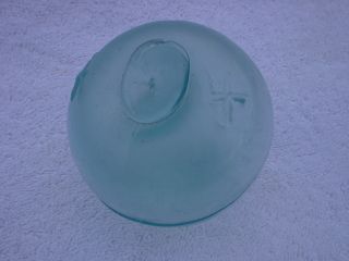 (237) Rare Korean Glass Float Ball Buoy Wp 79 4 Mark photo