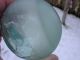 Rare Korean Glass Float Ball Buoy 2 Slash On Seal Fishing Nets & Floats photo 5