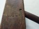 Antique Nautical Mallet (wood & Iron) Hand Made,  1800s,  Patina,  Heavy,  Primitive Primitives photo 8